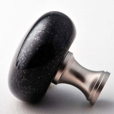 Sand Black (Black granite knobs and handles for Granite kitchen cabinet drawer doors)